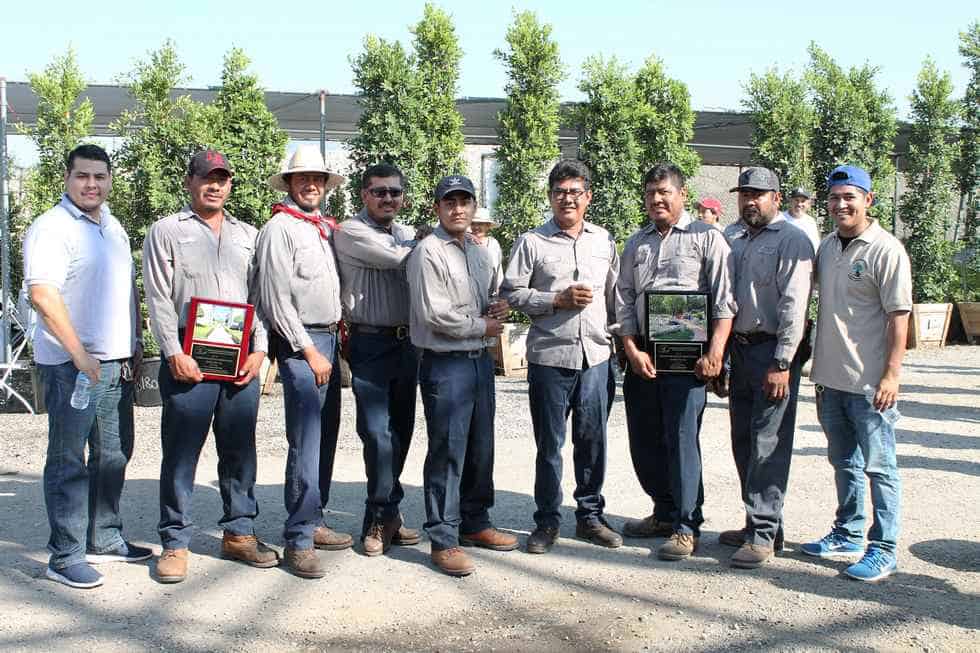 Best Landscape Maintenance award  presidents