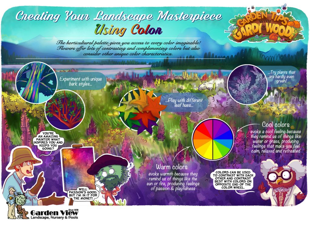 Color and Light in Landscape Design